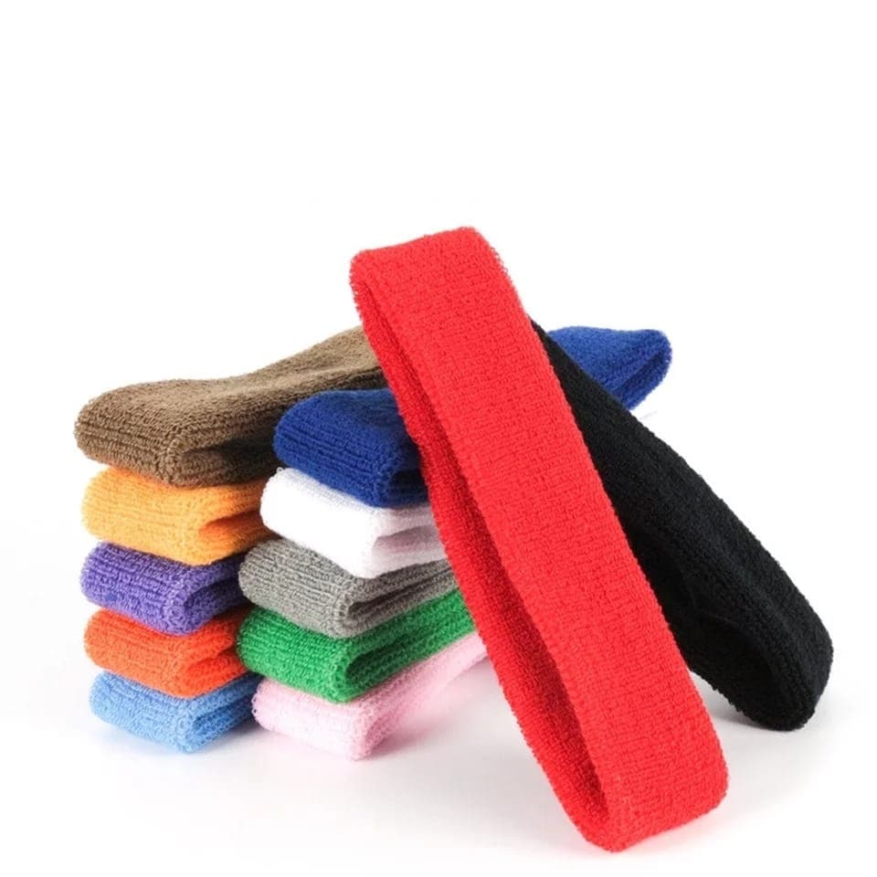 Headband Hairband Sport Running Head Band Pria Wanita Tenis AOLIKES 2106 Pengikat Kepala Bandana — gambar 4