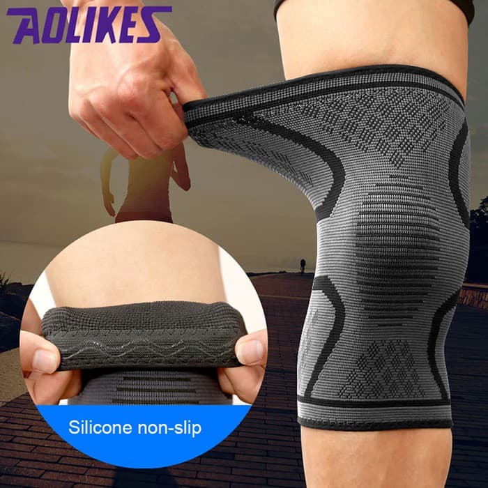 AOLIKES 7718 Knee Support Knee Pad - Pelindung Lutut Running Deker Lutut Kneepad