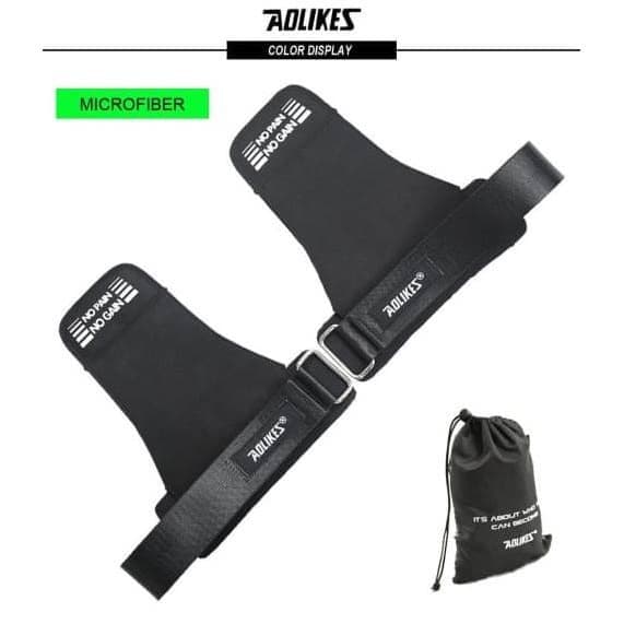 AOLIKES 7639 Hand Wrist Band Hand Straps Strap Pull Up Belt Grip Wrist Band Pelindung Lengan Tangan