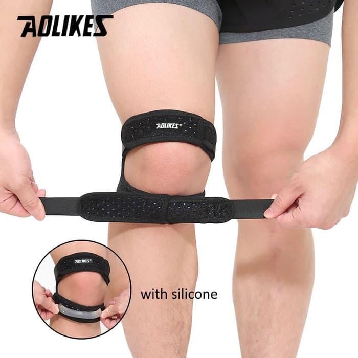 AOLIKES 7928 Knee Support Pad Pelindung Lutut Deker SILICONE