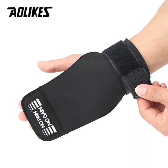 AOLIKES 7639 Hand Wrist Band Hand Straps Strap Pull Up Belt Grip Wrist Band Pelindung Lengan Tangan