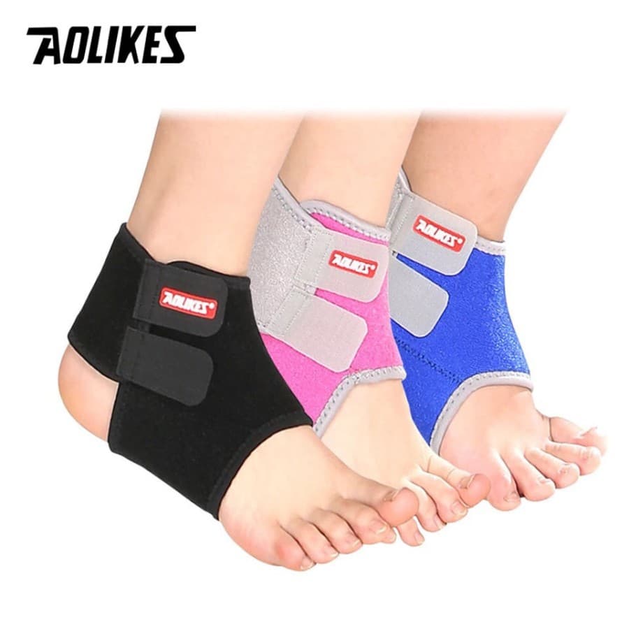 Aolikes 7128 Ankle Support Protector KID - Pelindung Ankle Kaki Anak