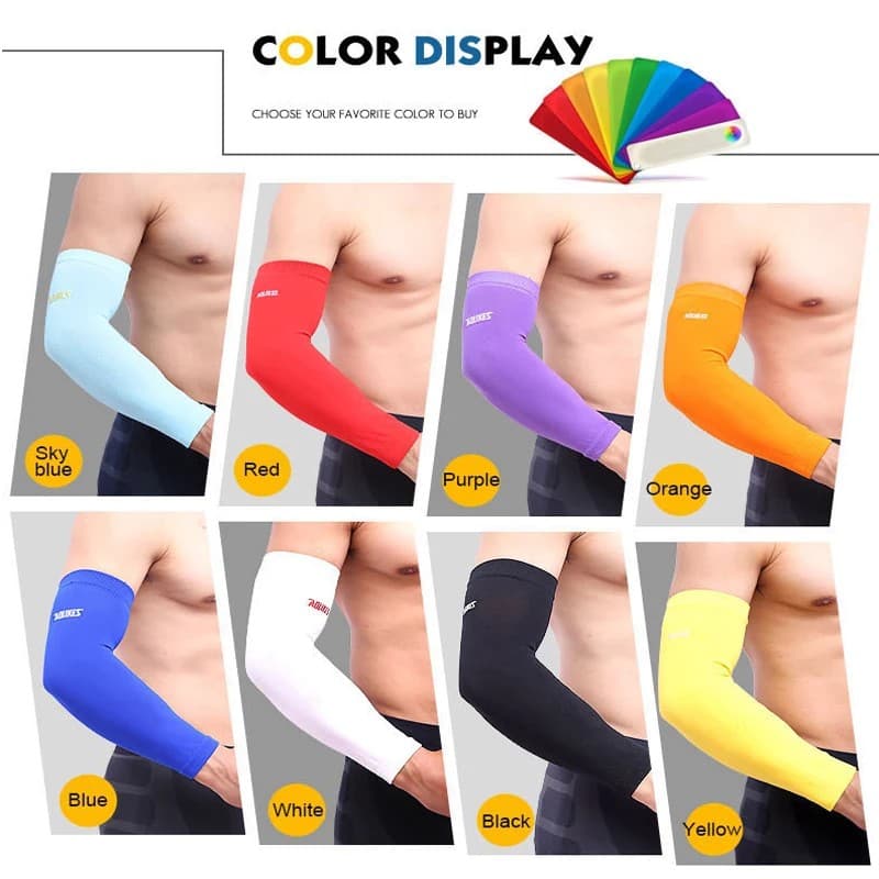 AOLIKES 7146 Arm Sleeve - Manset Tangan Sepeda - Arm Warmer - Elbow Support