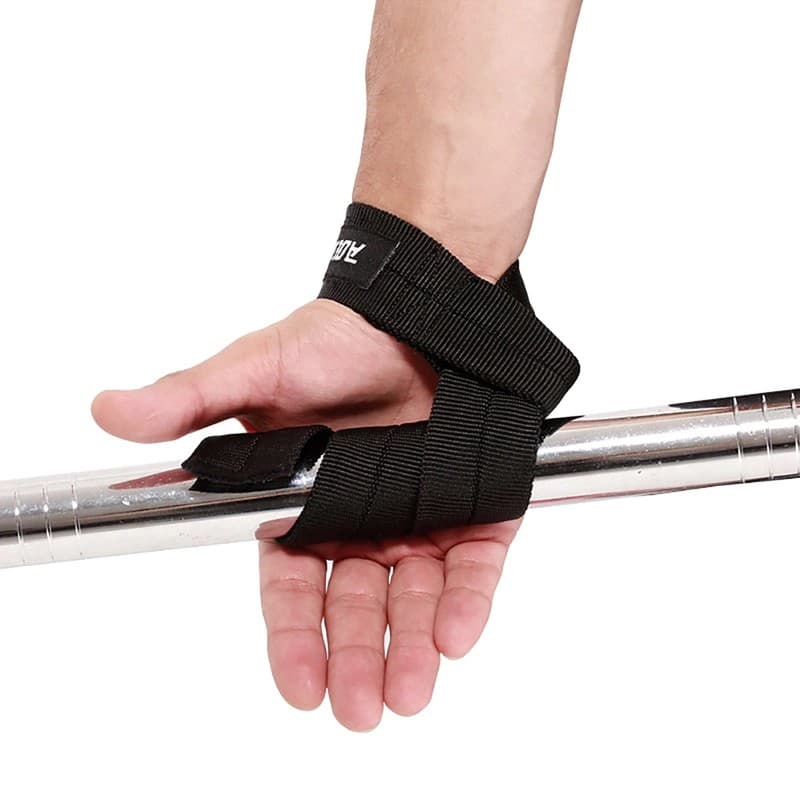 AOLIKES 7635 Wrist Band Strap Fitness Gym Weight Lifting Pull Bar Support Wrap Hand Grip