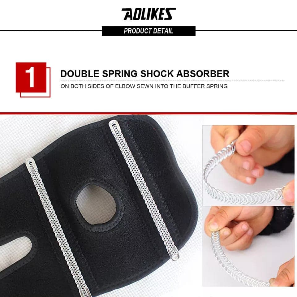 AOLIKES 7946 Elbow Pad Support Straps - Pelindung Dekker Siku Lengan