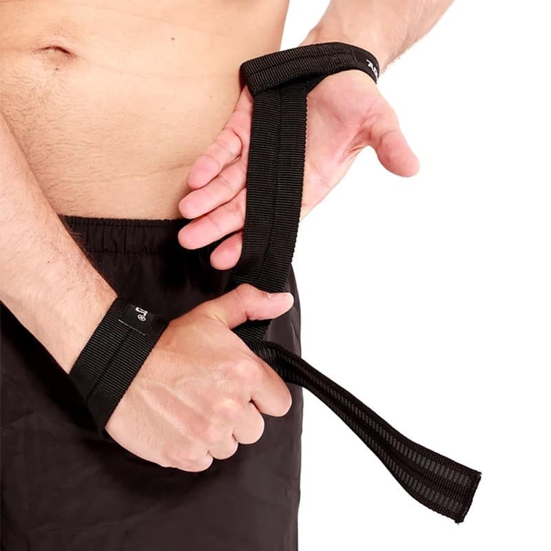 AOLIKES 7635 Wrist Band Strap Fitness Gym Weight Lifting Pull Bar Support Wrap Hand Grip