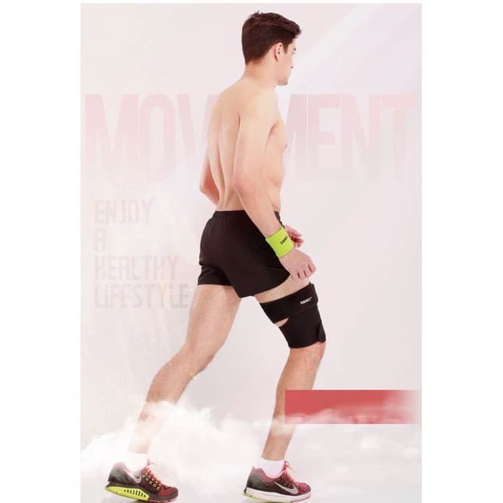 AOLIKES 7956 Pelindung Paha Dekker Deker Thighs Support Brace Knee Support
