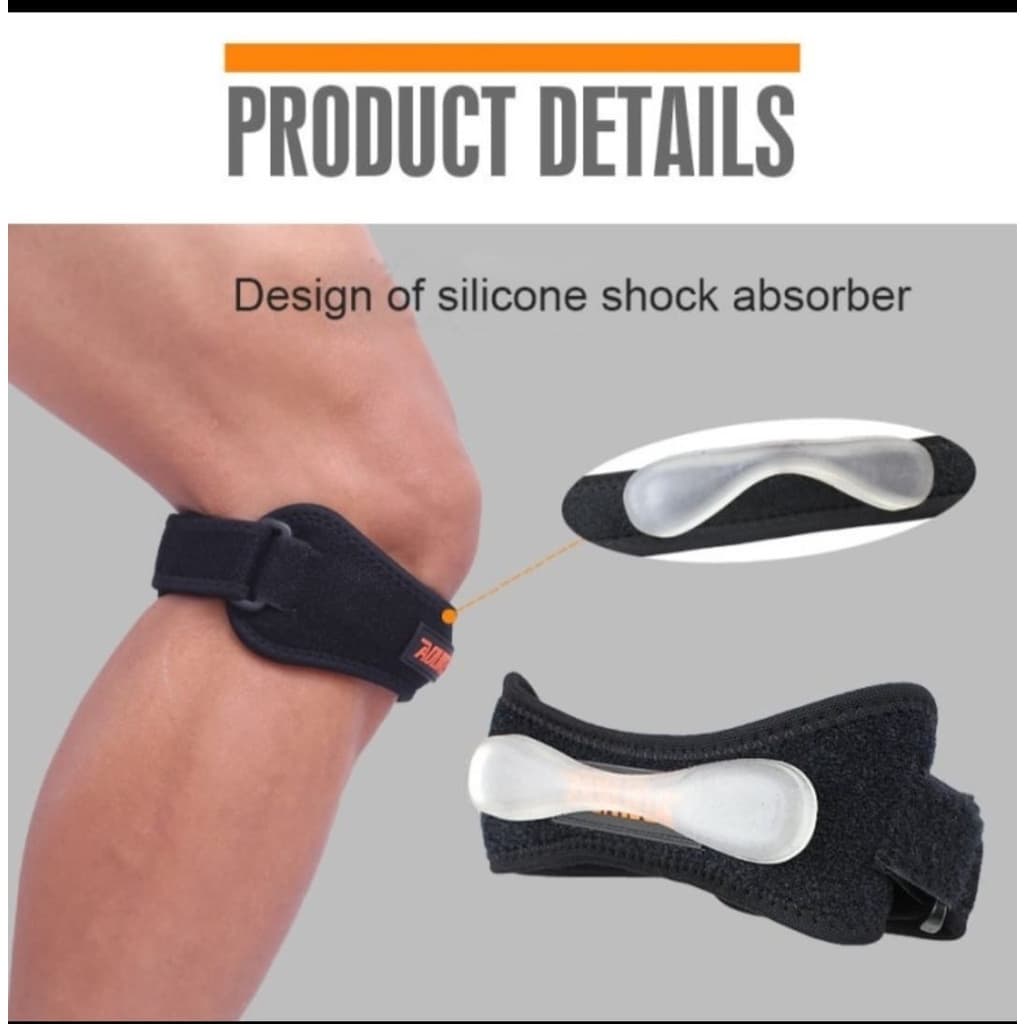AOLIKES 7918 Knee Support Pelindung Lutut Knee Pad Dekker Deker Futsal
