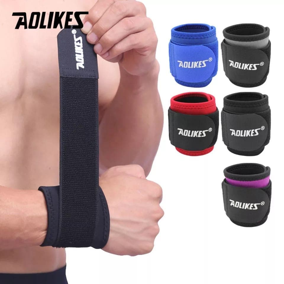 AOLIKES 7936 Wristband Hand Wrap Wrist Band Support Pelindung Pergelangan Lengan Tangan Terkilir