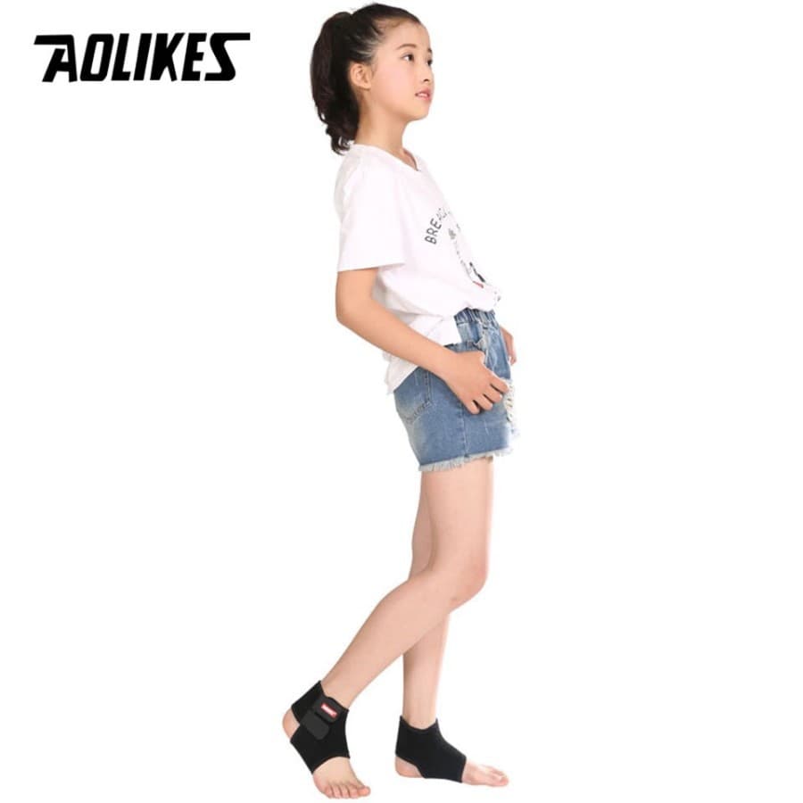 Aolikes 7128 Ankle Support Protector KID - Pelindung Ankle Kaki Anak