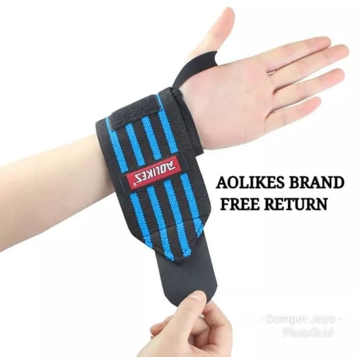 AOLIKES 1538 Hand Wrap Hand Wrist Strap Weight Lifting Wristband Handwrap Aolikes