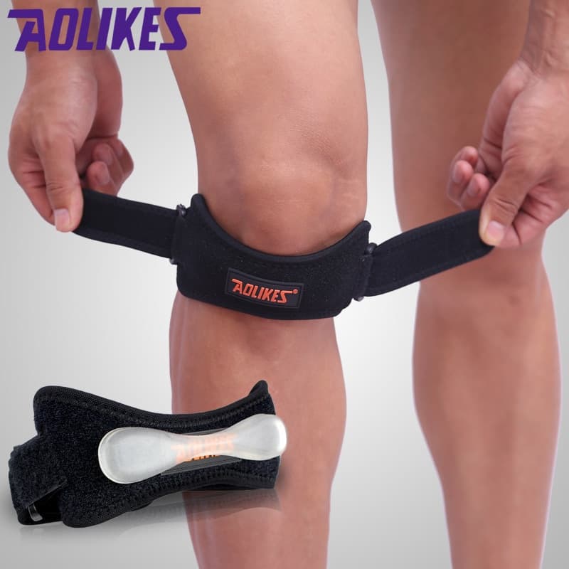 AOLIKES 7918 Knee Support Pelindung Lutut Knee Pad Dekker Deker Futsal