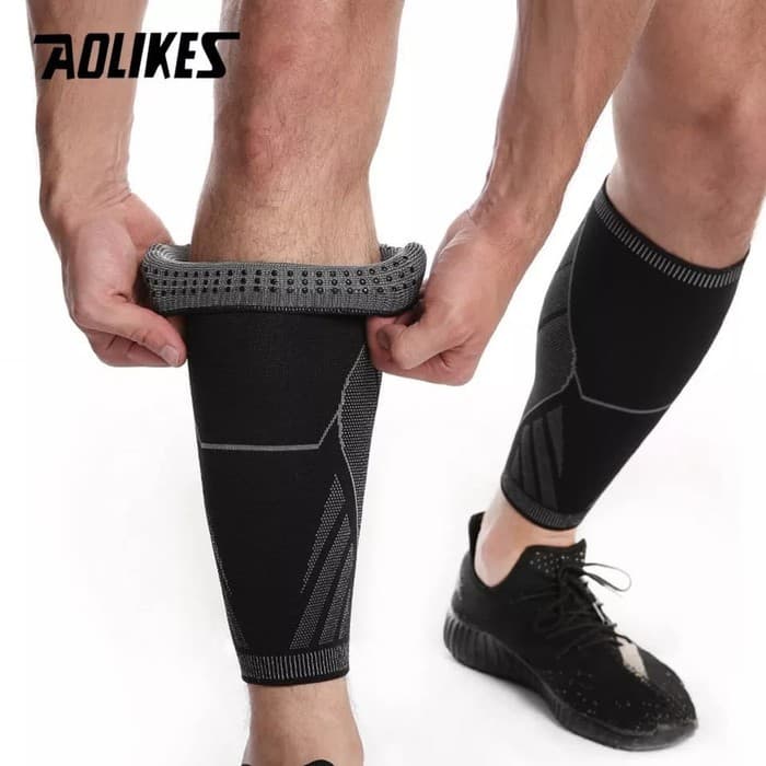 AOLIKES 7760 - Deker Pelindung Betis Lutut Kaki Calf Support - Calf Sleeve
