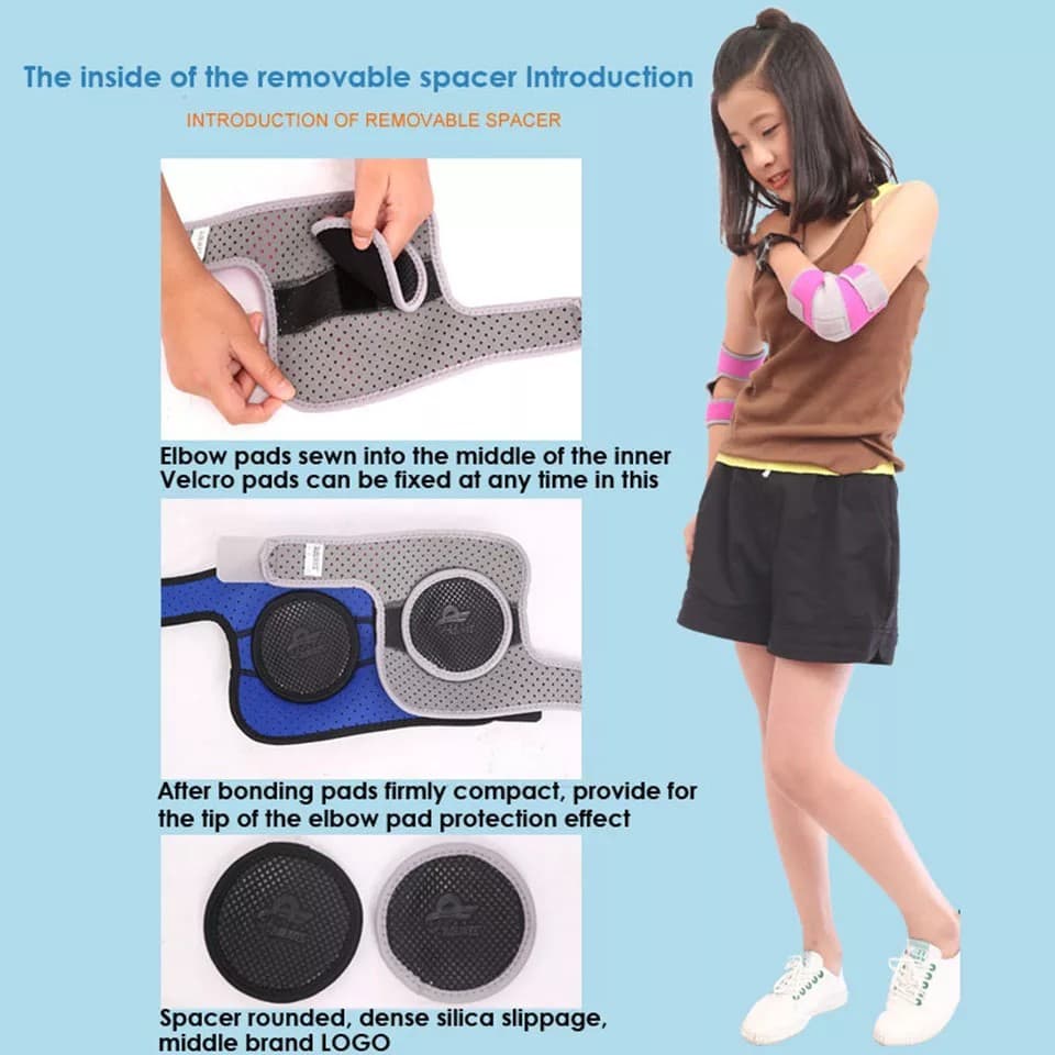 AOLIKES 0241 Elbow Support Pelindung Lengan Siku Anak Elbow Pad Dekker