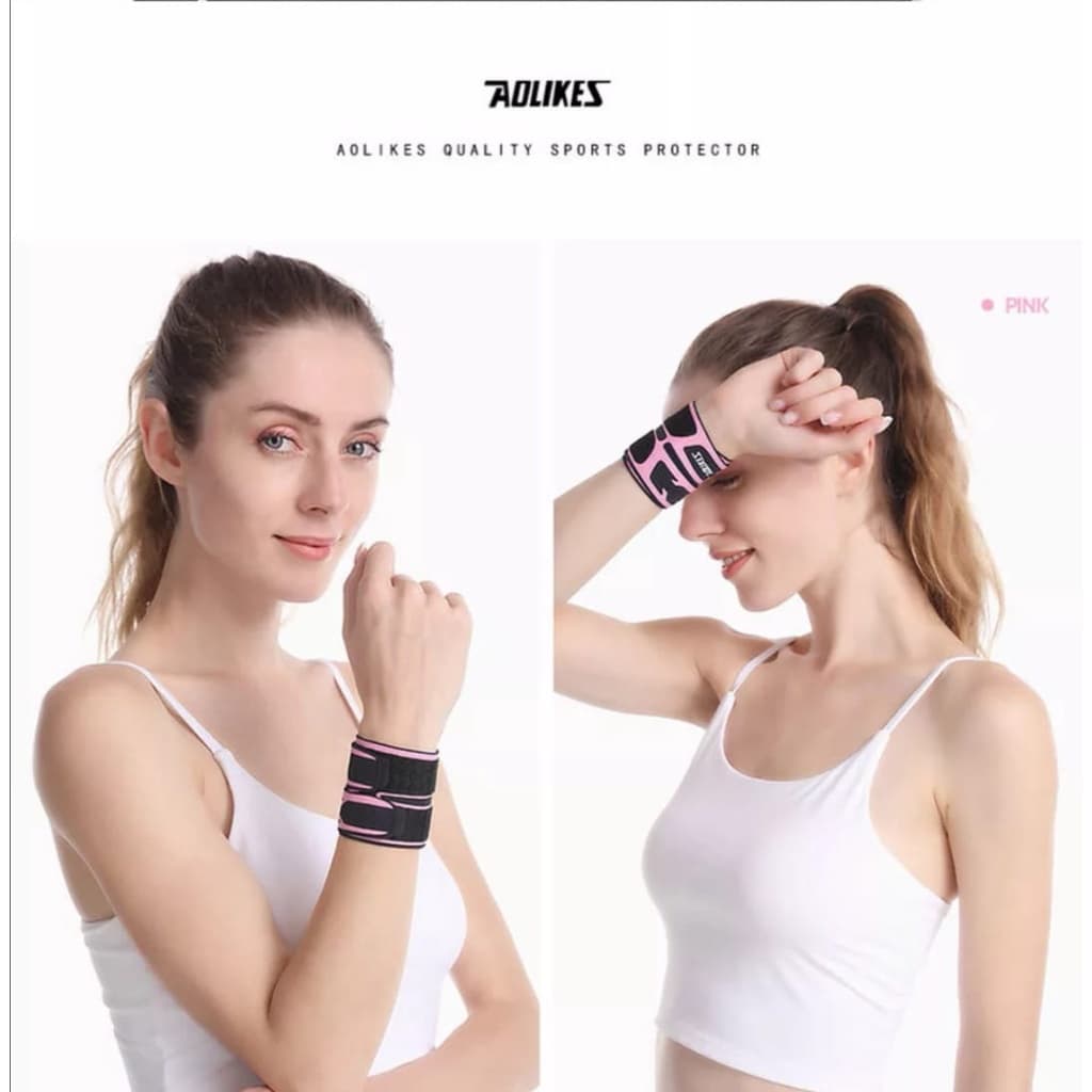 Aolikes 7930 Wrist Support Wristband Hand Wrap Wrist Pelindung Lengan Pergelangan Tangan Terkilir