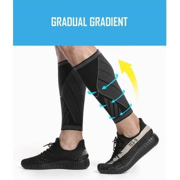 AOLIKES 7760 - Deker Pelindung Betis Lutut Kaki Calf Support - Calf Sleeve