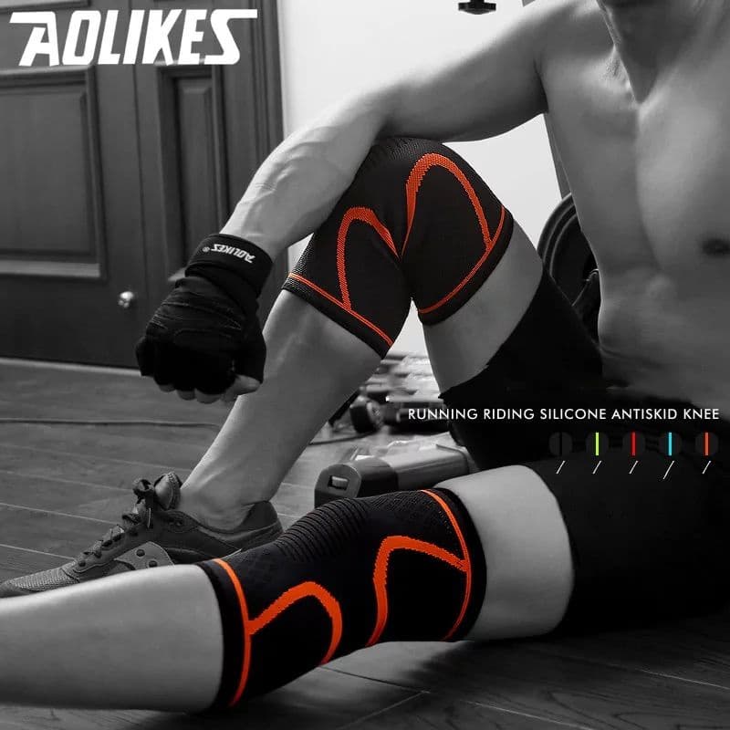 AOLIKES 7718 Knee Support Knee Pad - Pelindung Lutut Running Deker Lutut Kneepad