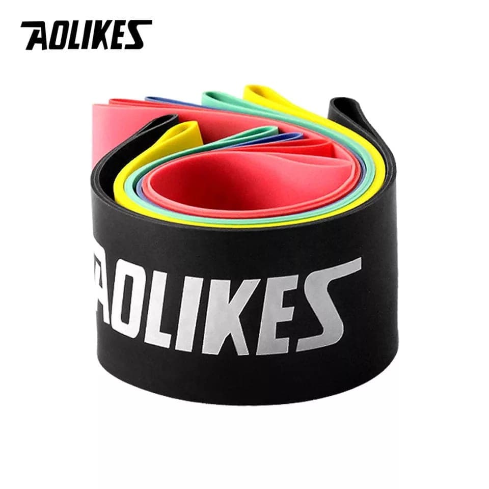 AOLIKES 3601 Resistance Band Fitness Pull Up TALI STRETCHING YOGA GYM Karet Elastis