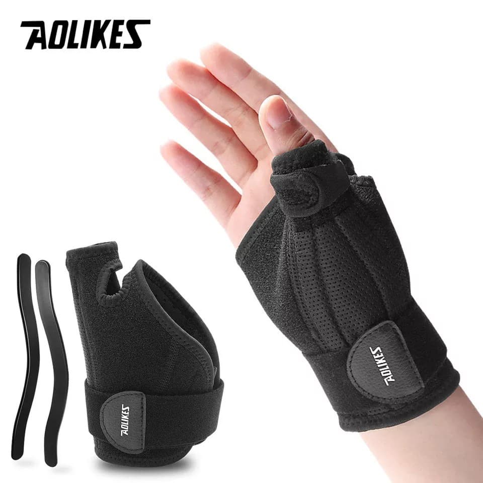 AOLIKES 1681- Finger Injury Pain Splint Support - Pelindung Jari Sakit