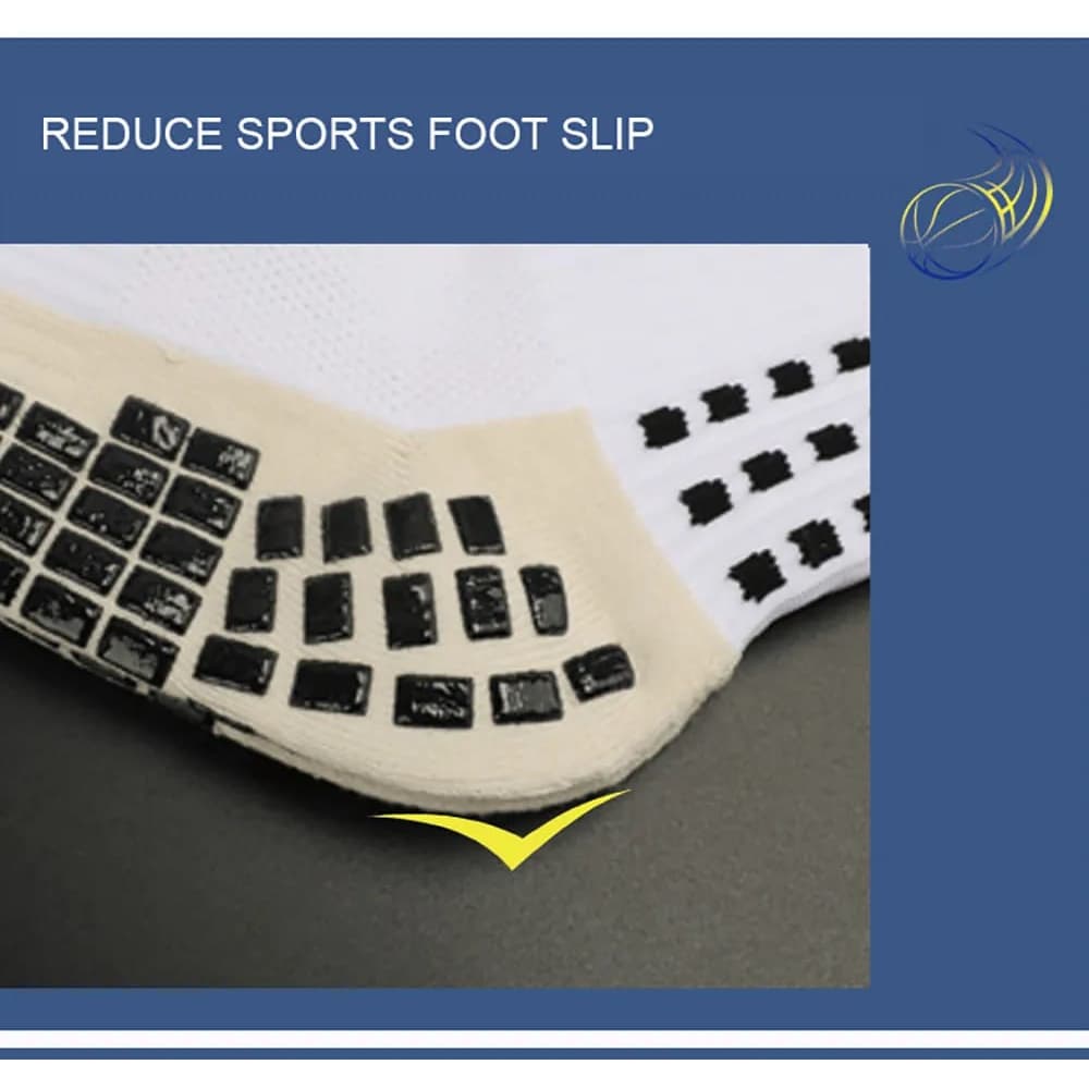 Kaos Kaki Pendek Futsal Sepak Bola Takraw Voli Sport ANTI SLIP Fox GRIP Socks Basket Badminton