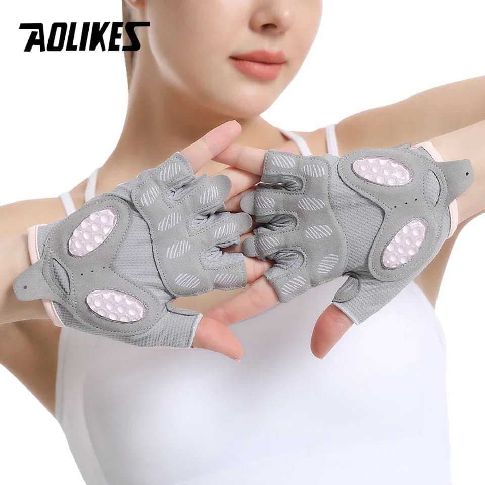 AOLIKES HS121 Sarung Tangan Olahraga Training Bodybuilding Fitness Glove Sport Angkat Beban