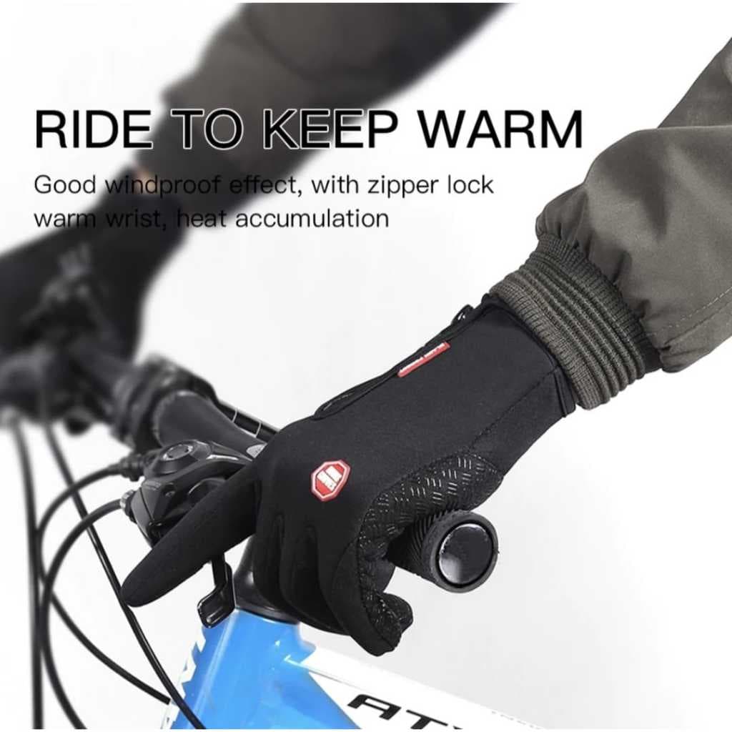 VILICO Sarung Tangan Motor Sepeda Touch Screen Waterproof Gloves