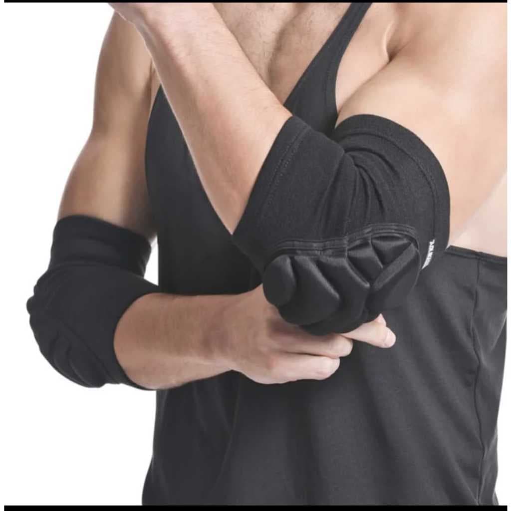 AOLIKES 0245 Pelindung Lengan Siku Deker Dekker Elbow Pad Olahraga Gym