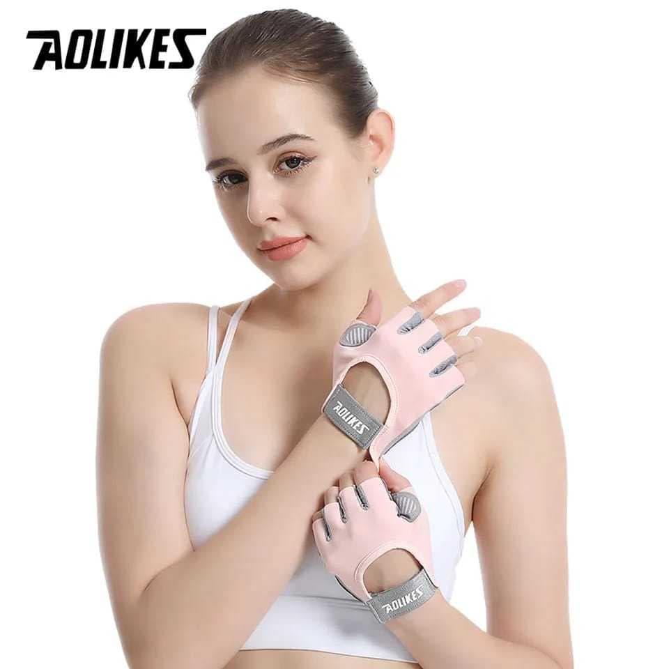 AOLIKES HS121 Sarung Tangan Olahraga Training Bodybuilding Fitness Glove Sport Angkat Beban