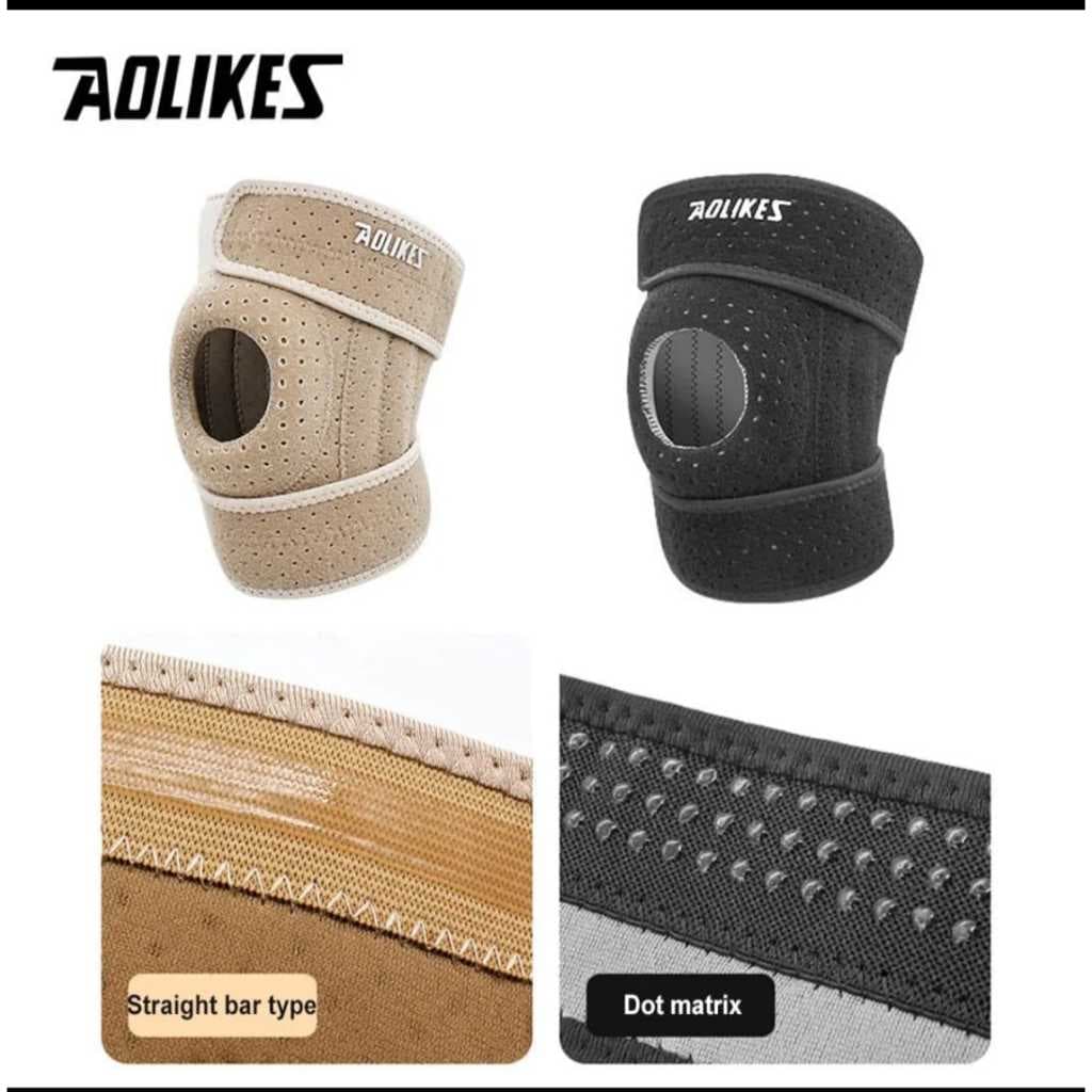 AOLIKES 7906 Terapi Lutut Deker Pellindung Lutut Knee Decker Support