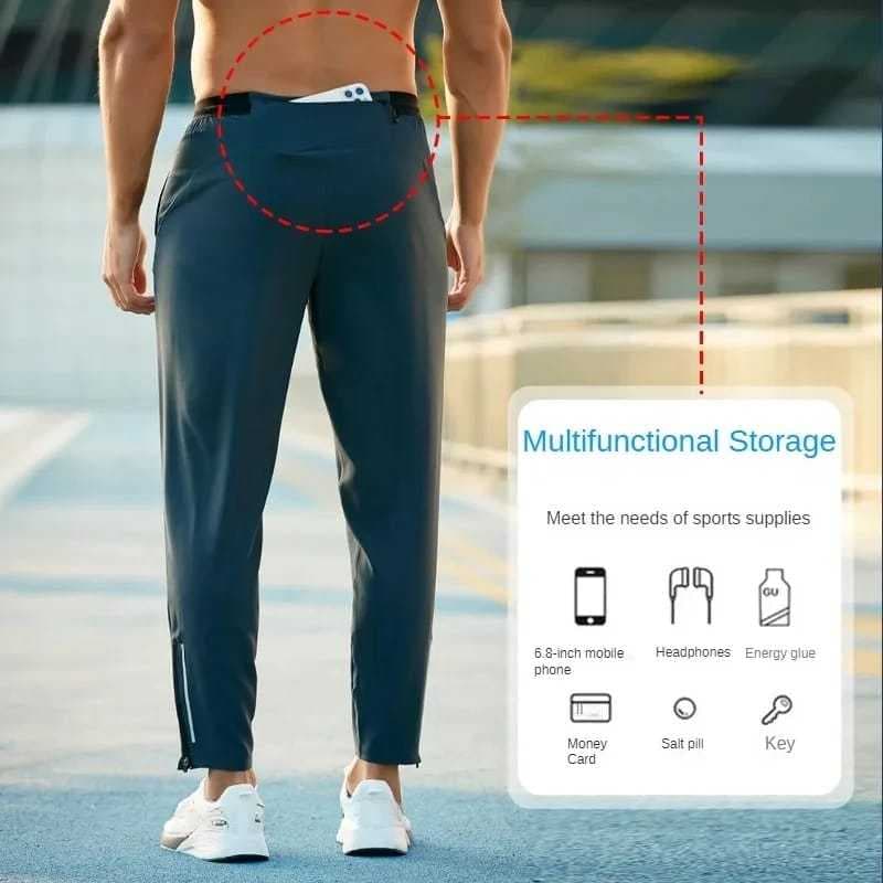 JG88 Celana Panjang Olahraga Pria Lari Gym Fitness Training - Celana Panjang Legging Running Sport Pria