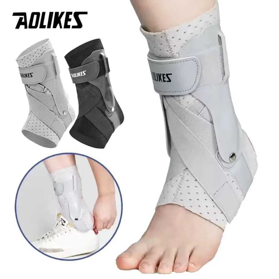 AOLIKES 7122 Ankle Support - Anti Cedera Ankle - Pelindung Ankle Kaki Anti Keseleo