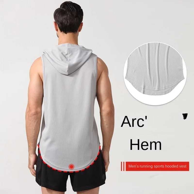 BX002 Singlet Gym Pria Hoodie Hodie Baju Training Pria Hoodie Hodie - Kaos Training Pria Gym Fitness