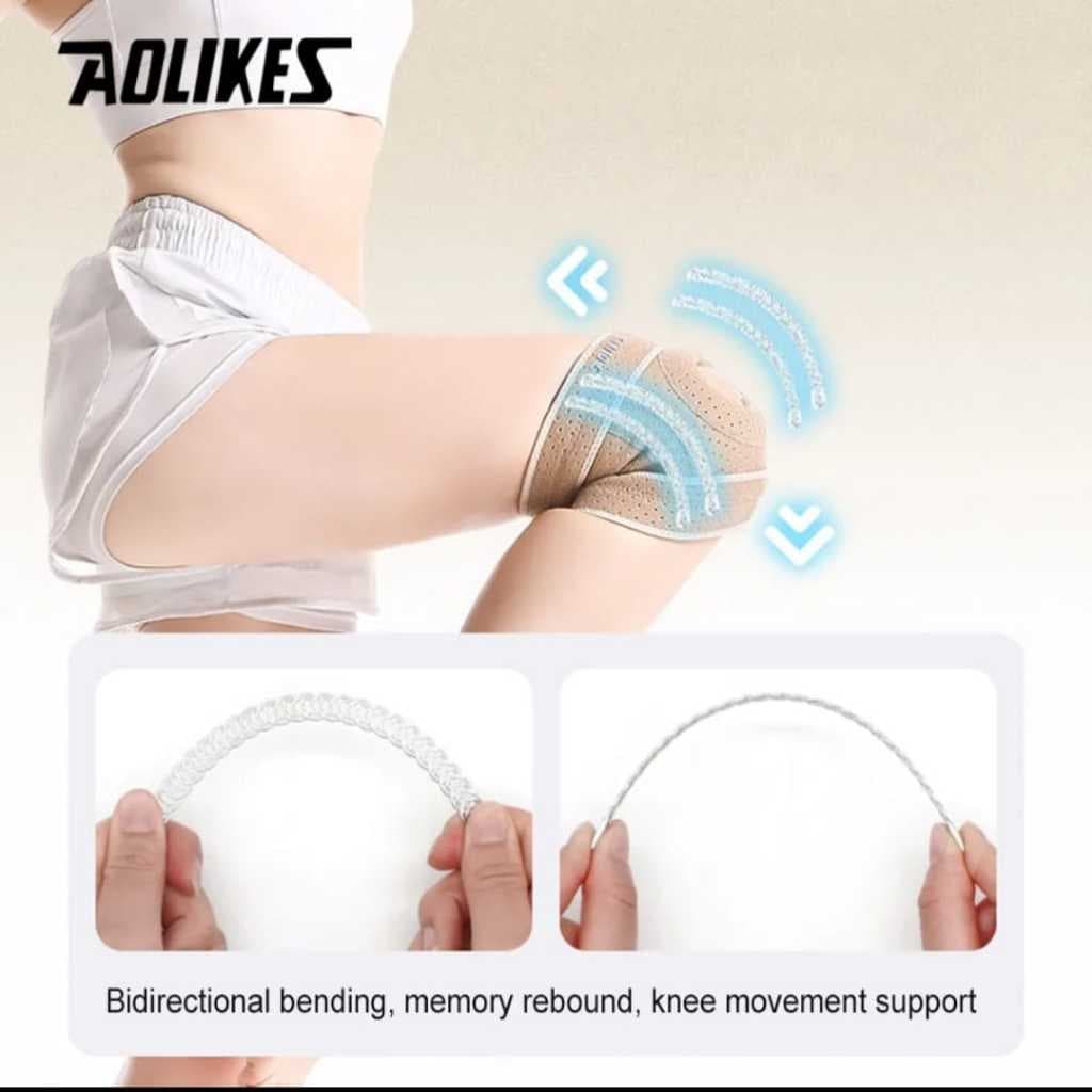 AOLIKES 7906 Terapi Lutut Deker Pellindung Lutut Knee Decker Support