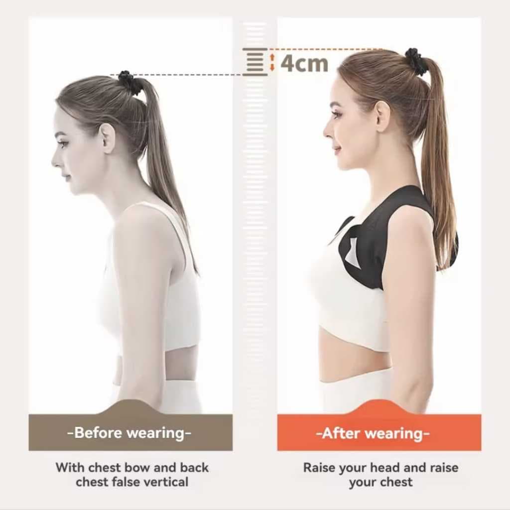 Penyangga Punggung Penegak Punggung Back Posture Bongkok - Sabuk Koreksi Punggung Bungkuk & Bahu Bungkuk AOLIKES 3116