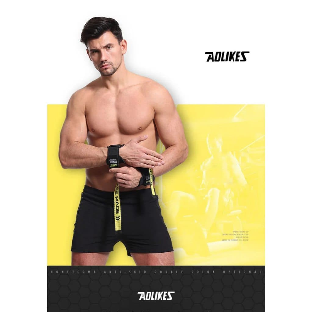 Hand Wrap Wrist Band Grip Belt AOLIKES 7633 Sarung Tangan Pelindung Pergelangan Lengan Tangan