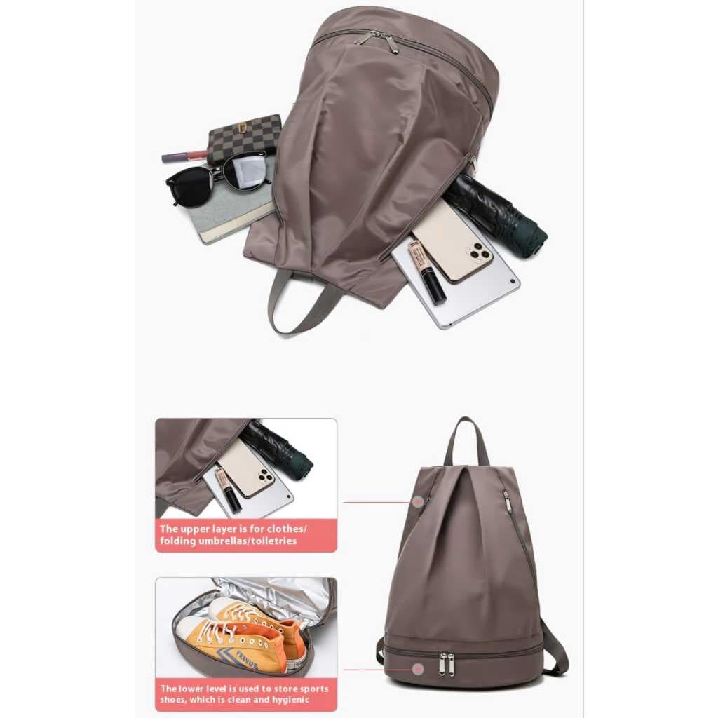 Tas Ransel Olahraga Wanita -Tas Ransel Travel - Tas Travelling - Backpack Travel - Ransel Anti Air TN08