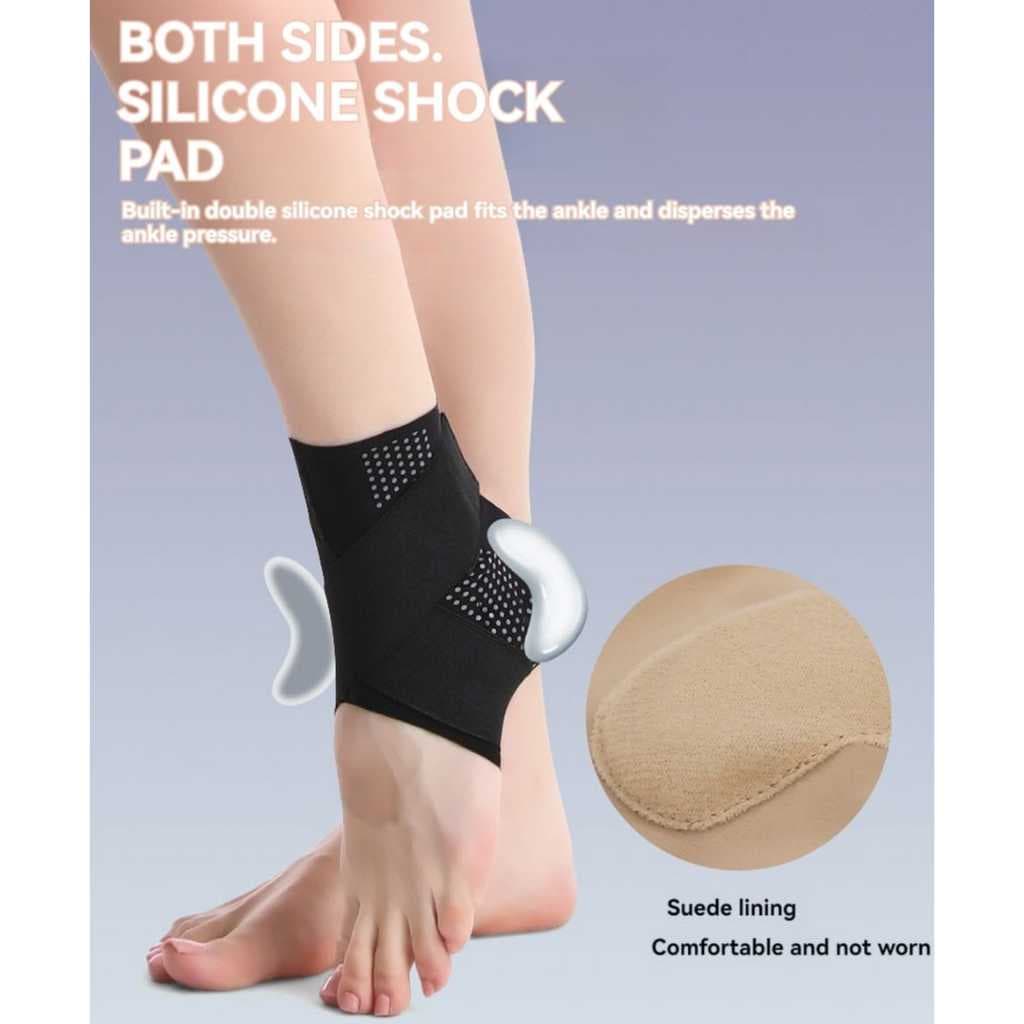 AOLIKES 7123 Pelindung Ankle Engkel Tumit Kaki Guard Ankle Pad Support Basket Futsal