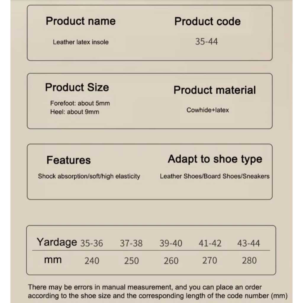 Insole Sepatu Anti Pegal Bahan Latex Premium Sol Sepatu Super Empuk SOLA