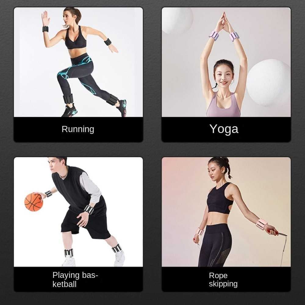 Gelang Pemberat Tangan Kaki - Adjustable Wrist and Ankle Weight Bracelet - Pemberat Ankle Lengan BRACE