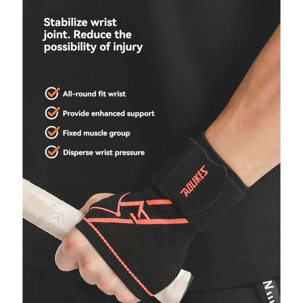 AOLIKES 8201 Wristband Hand Wrap Wrist - Pelindung Pergelangan Lengan Tangan Terkilir