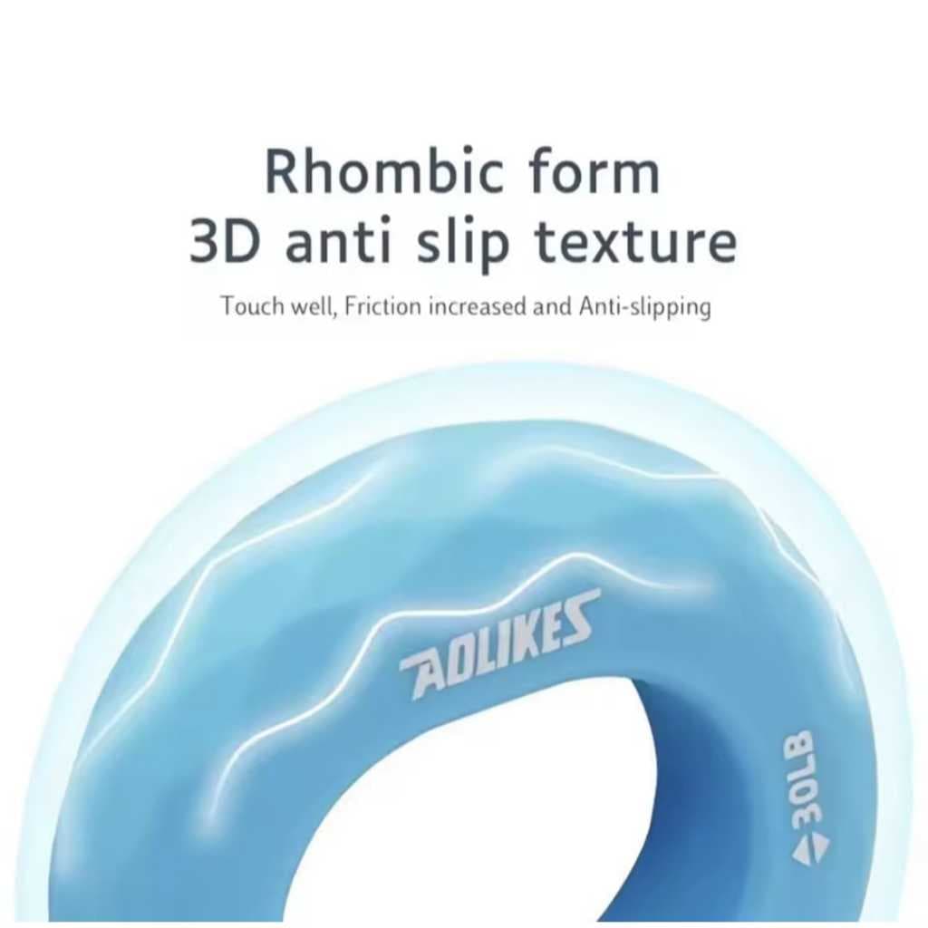 AOLIKES 3502 Silicone Silikon Grip Handgrip Alat Bantu Latihan Otot Tangan Lengan Arm Fitness Hand Grip