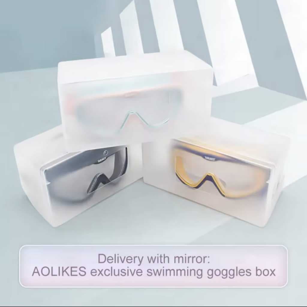 AOLIKES 5006 Kacamata Renang Anak Remaja Anti Fog UV Protection Kids Googles Snorkling
