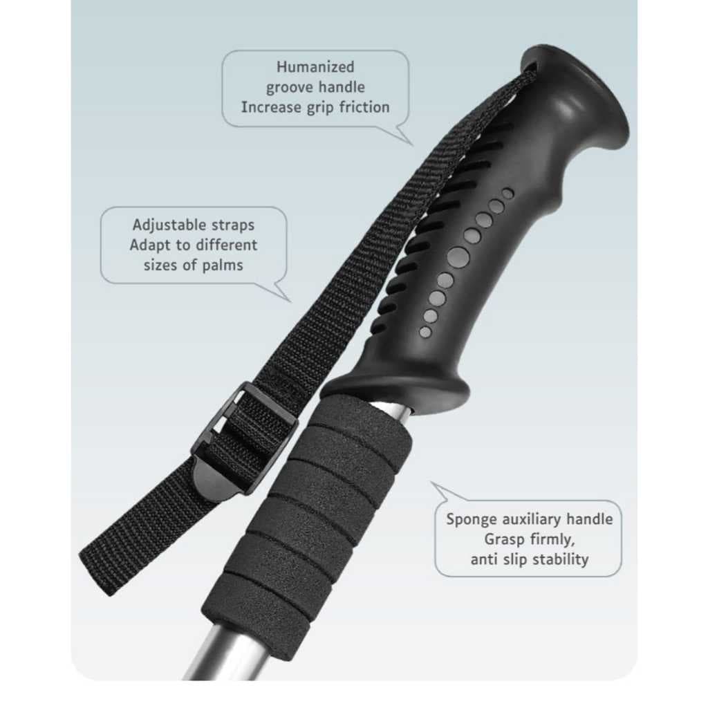 AOLIKES 3401 Trekking Pole - Tongkat Gunung - Tongkat Hiking - Tracking Pole 110 cm