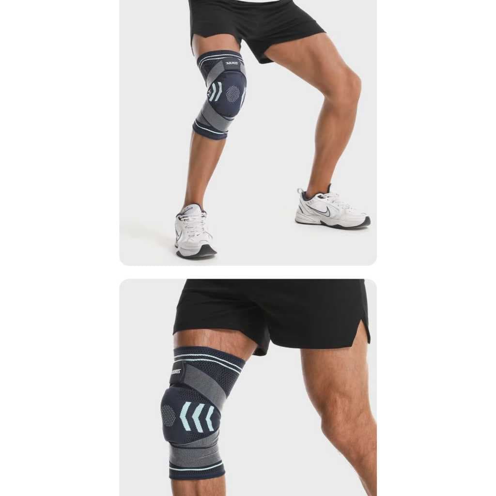 AOLIKES 7731 Knee Support Knee Pad Pelindung Lutut Deker Dekker Lutut Futsal Lari Gym Fitness