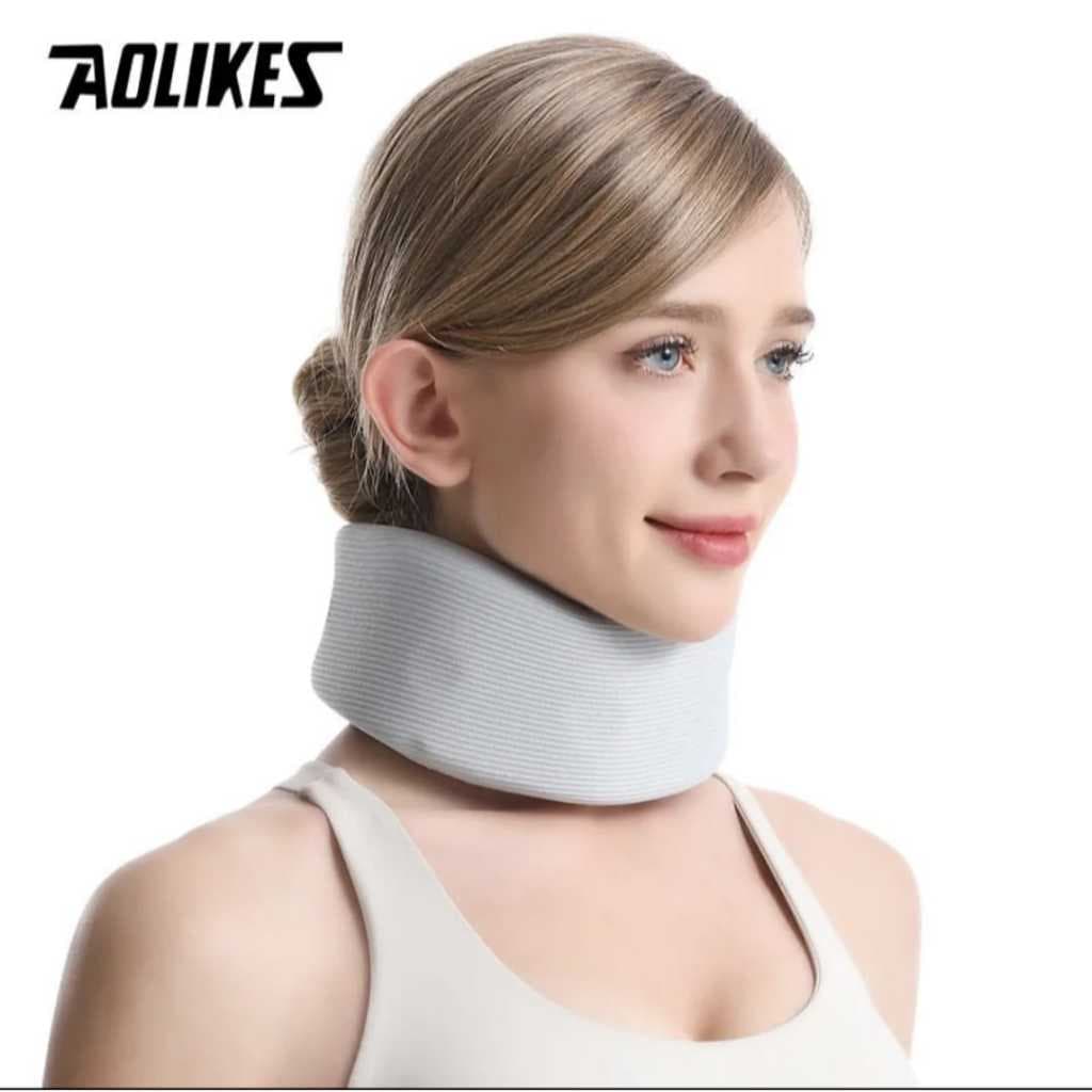 AOLIKES 1081 Soft Cervical Collar Neck - Penyangga Penahan Leher - Neck Brace Support