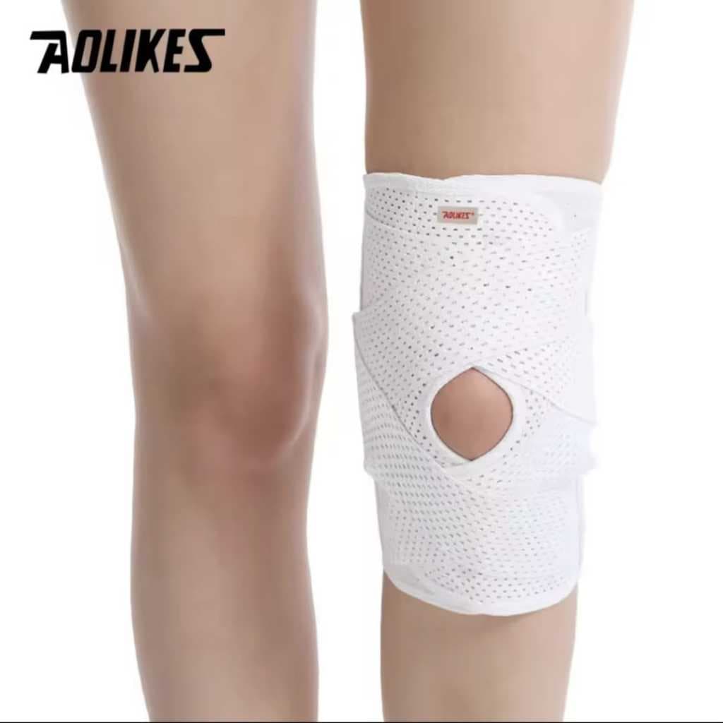 AOLIKES 7900 Knee Support Deker Pelindung Lutut Olahraga Terapi Lutut Penyangga Lutut Nyeri Cedera Lutut