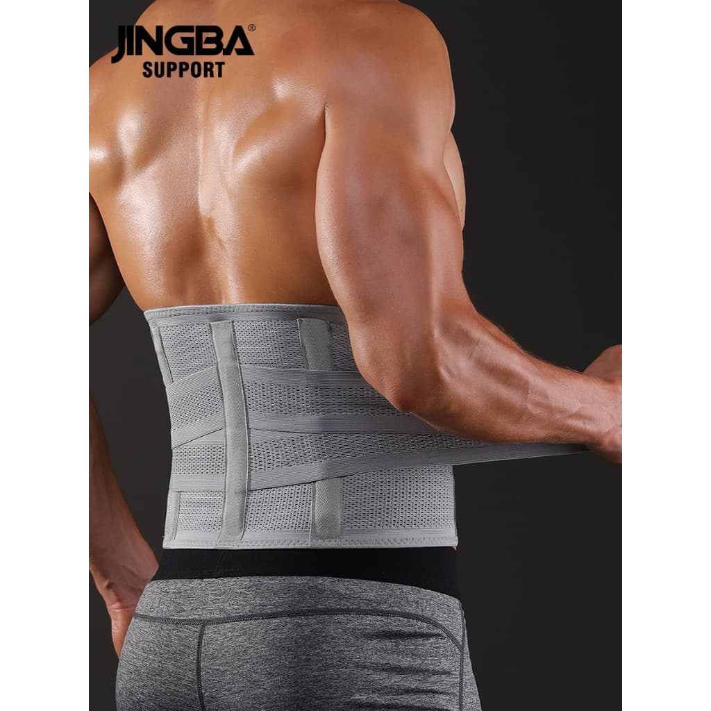 JINGBA 7052 Korset Pelangsing Perut Sabuk Penyangga Pinggang Lumbar Support - Sabuk Terapi Pinggang