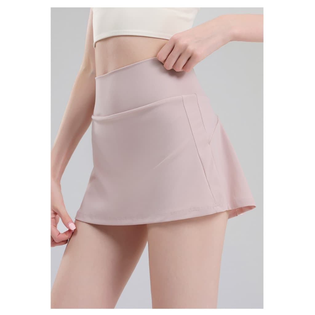 LQ73 Celana Rok Senam Wanita Training Sport Pendek Aerobik Gym Yoga - Celana Tenis Olahraga Wanita