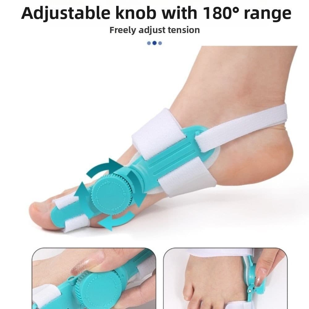 Alat Korektor Jempol Jari Kaki Bengkok Pelurus Penyangga Jempol Kaki Corrector Bunion Hallux Valgus K-Puter