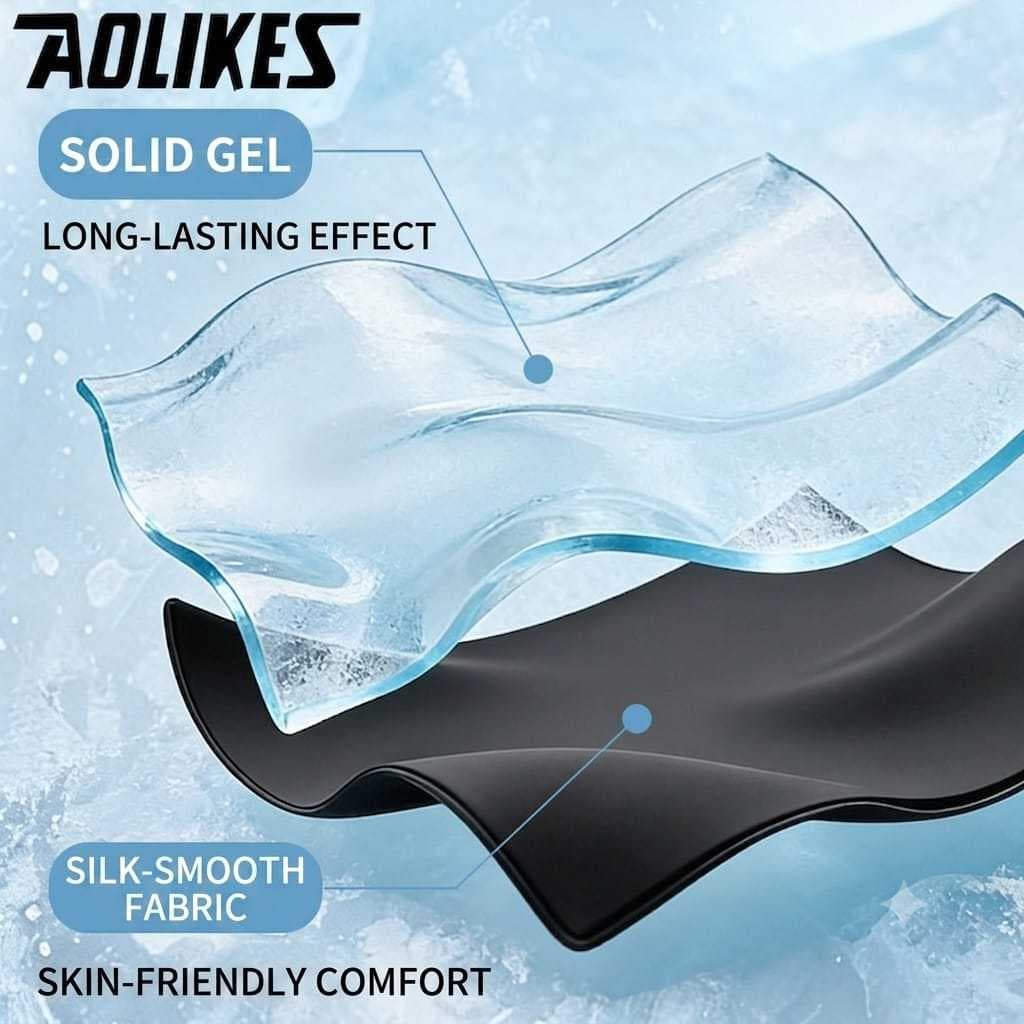 AOLIKES 3708 Penyangga Leher Bahu Punggung Pinggang Bantal Gel Pad Gel Ice Pack Hot Kompres Cedera Otot Keseleo Terkilir
